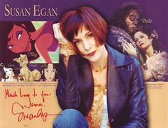 Susan Egan also signed this photo for me. (10/2007)