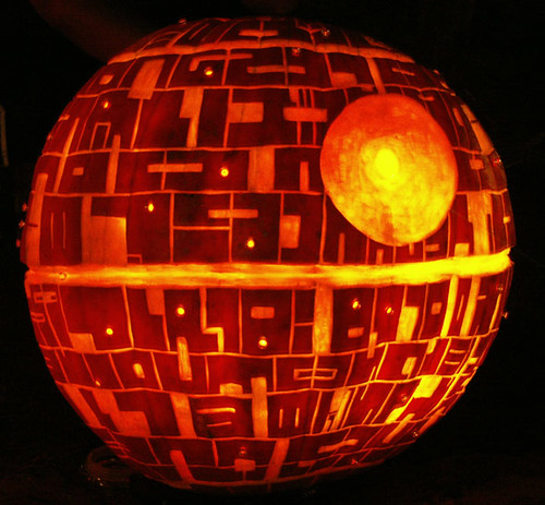 Awesome Death Star pumpkin