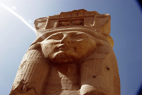 Mortuary temple of Hatshepsut / Goddess Hathor ©  Elena Pleskevich