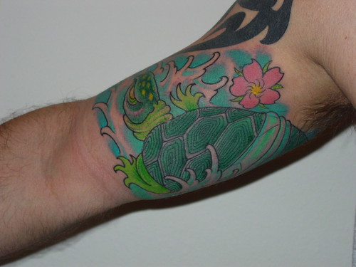  Turtle Half Sleeve - Inner Arm 