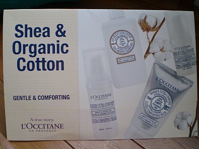 L'Occitane Ultra Comforting Shea & Organic Cotton Facial Skincare Range