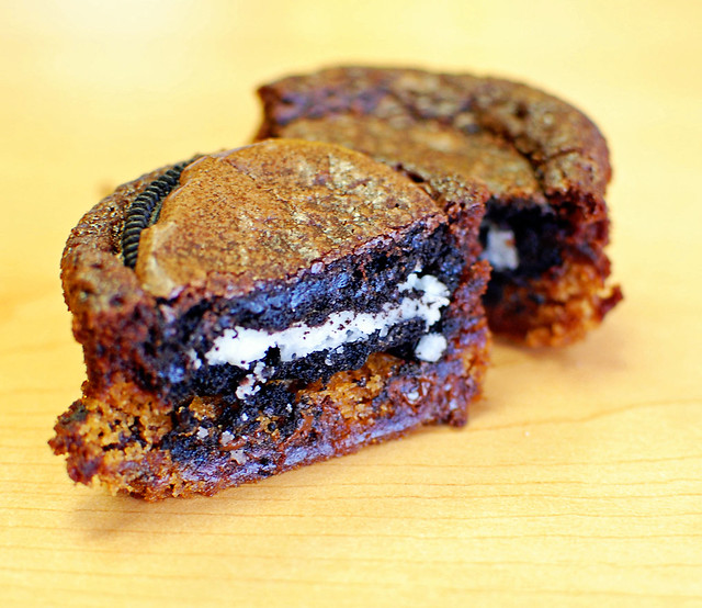 Oreo Chocolate Chip Cookie Brownie Cupcakes