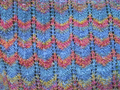lace shawl closeup