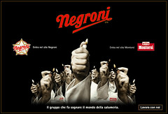 Negroniのファンタジックな広告