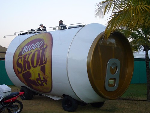 Giant Skol Beer Can