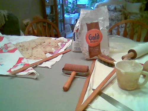 Making lefse...(tools of the trade)
