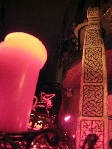 Candle and Cross