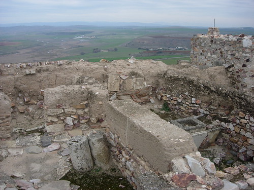Alarcos: detalle de las ruinas