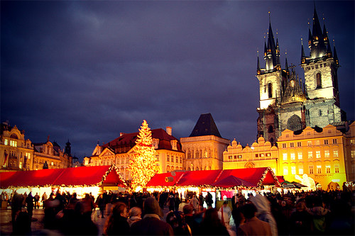 Prague of especially at Christmas