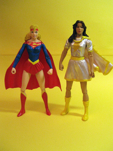 Supergirl and Mary Marvel