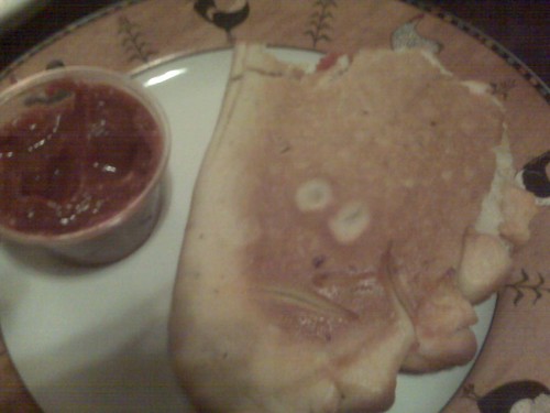 Face on my Calzone