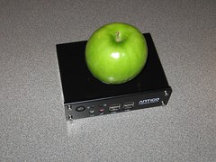 Size Comparison
 with an apple