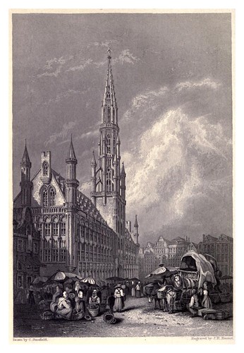 015-Bruselas-Travelling sketches on the Rhine and in Belgium and Holland (1833)- Clarkson Stanfield