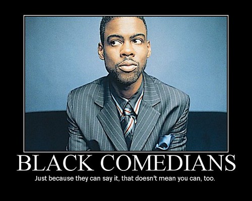 Who are some popular black comedians?