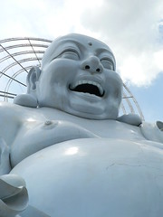 Big Laughing Buddha in Dalat
