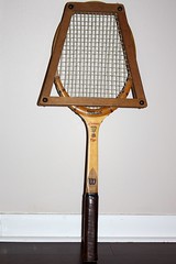 Granddaddy's tennis racquet