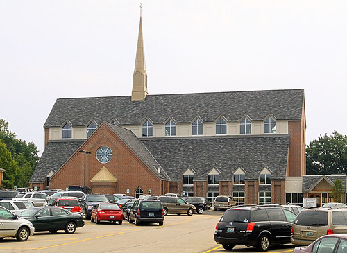 Holy Spirit Parish new church, in Maryland Heights, Missouri, USA - exterior.jpg