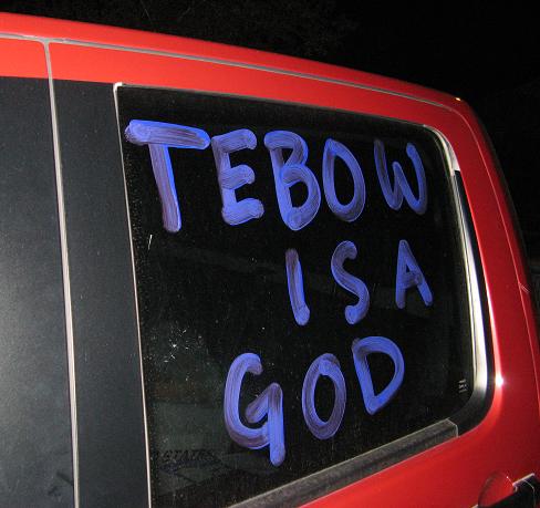 Tebow Is A God