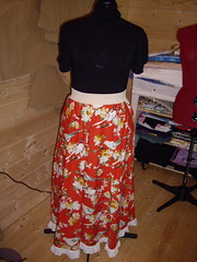 Paint By Numbers skirt