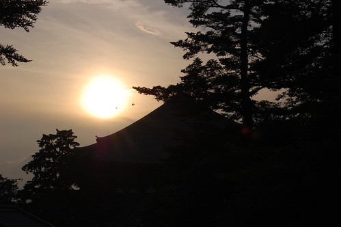 Sunset at Todai-ji