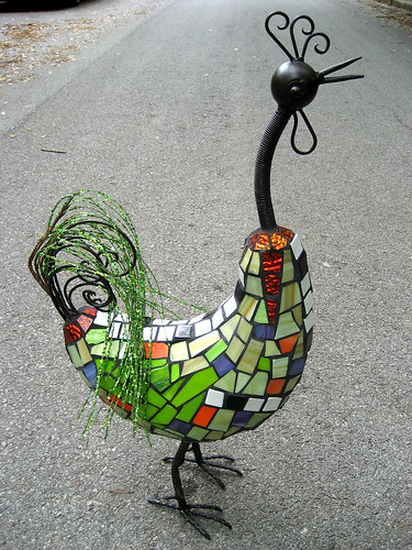 Mosaic Monday / Chickens & Roosters | Art Dog Blog
