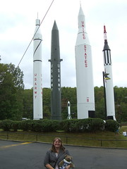 Felicia and me at the Space and Rocket Center