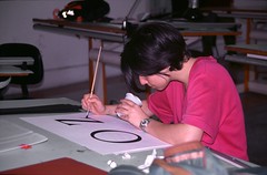 Isia Urbino lettering 1997-98