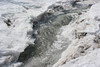 stream on taylor glacier