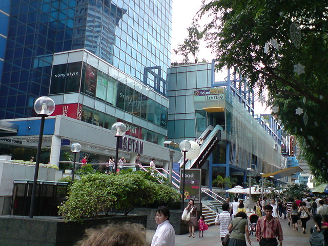 Orchard road shopping mall