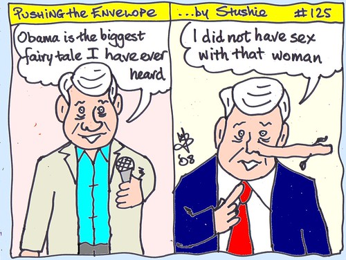 Political Cartoons: Bill Clinton’s Fairy Tales | Stushie’s Stuff