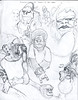 Dallas Sketch Group Collaborative Sketch November 18th