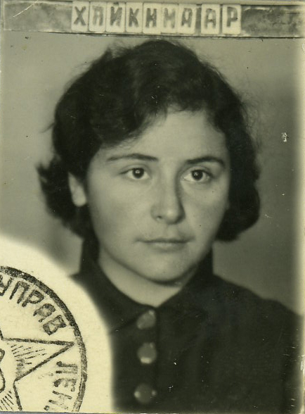 Passport photo, probably from late 1930's