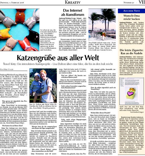 German Newpaper Article