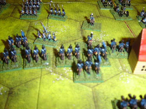 Gallant charge destroys French infantry division