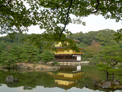 Kinkakuji el pabellón dorado de Kyoto