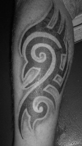 tribal shaded 02 Tattoo