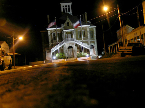 Anderson Courthouse at Night