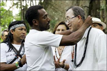 Ban Ki-Moon - Amazon - AFP