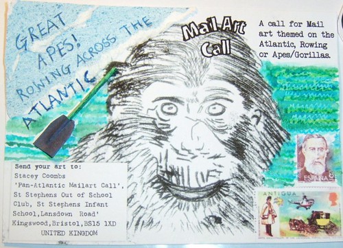 Great Apes! Postcard 1