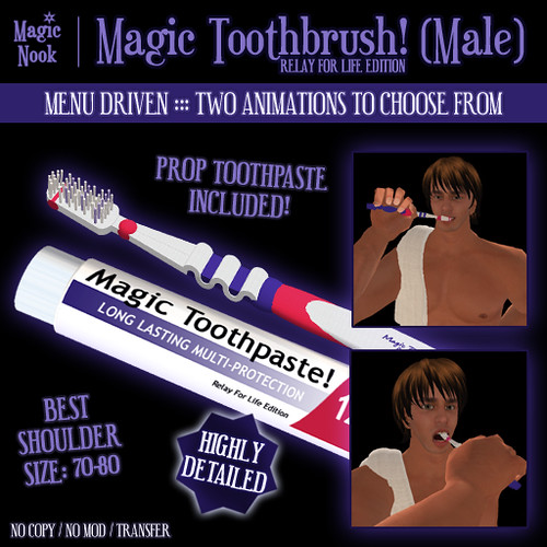 * Magic Nook * Magic Toothbrush (Male) (RFL Edition)