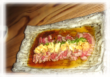 Beef Fillet Tataki . Nobu by Kieny How, on Flickr