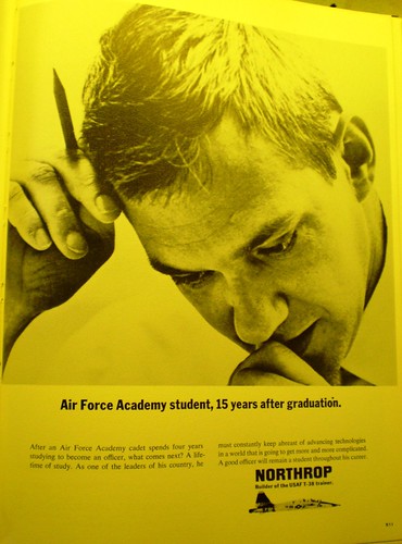 Advertisement in the 1963 USAFA annual, Polaris