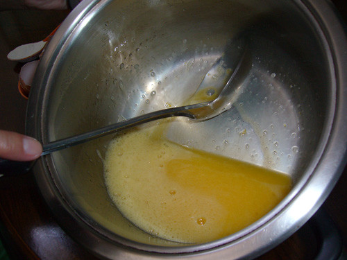 egg n sugar mix