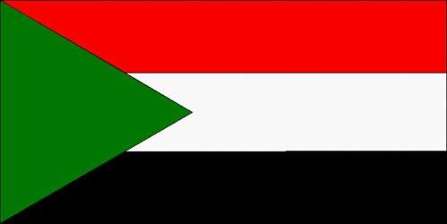 Official flag of Sudan
