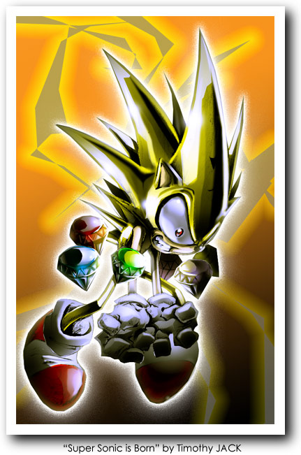 Super Sonic Is Born by Timothy Jack