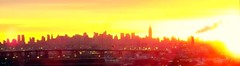 Blurry Manhattan Sunrise