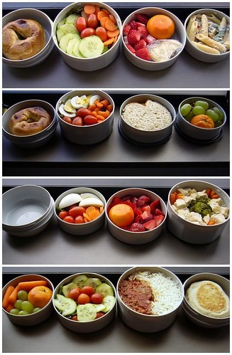 Four Bento Lunches