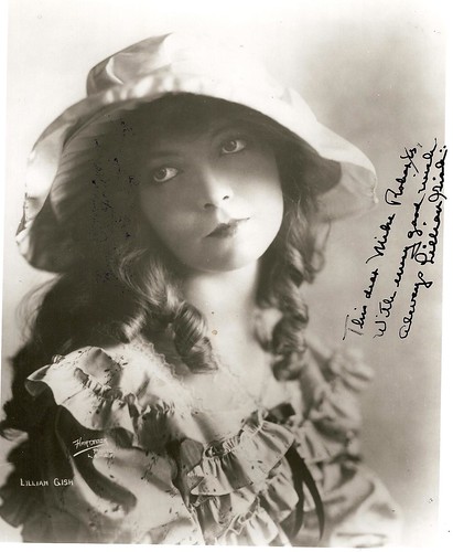 Lillian Gish autograph by rosewithoutathorn84