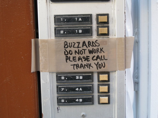 Buzzards Do Not Work