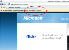 flickr's new activex control
